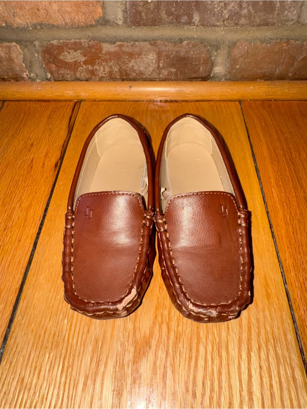 Janie and Jack Leather Driving Shoes